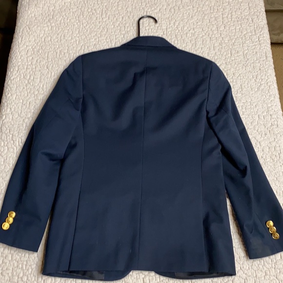 Lauren Ralph Lauren Solid Suit Blazer, Little Boys, Navy blue with Gold buttons, - Picture 16 of 16